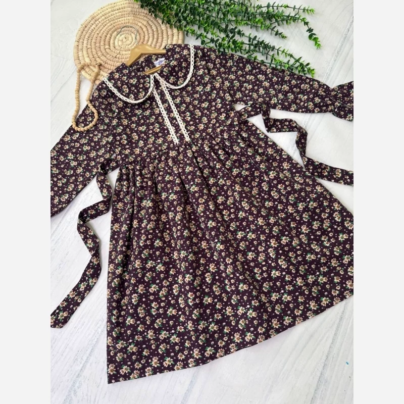 پیراهن گل گلی دخترانه
